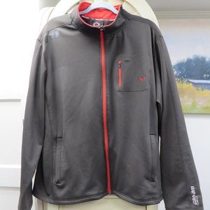 COPY - CAN AM Motorcycle Nylon Jacket Gray XL